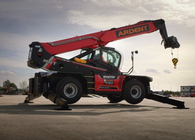 Ardent Hire Bolsters Specialist Fleet with Significant Investment in 35m Manitou Roto Telehandlers